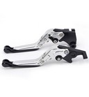 021 New Design Silver Frenos Motocicleta Cnc Folding Motorcycle Brake Clutch Levers For Honda Cb1000R Cbr1000Rr